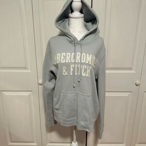 Abercrombie & Fitch Light Blue Hoodie